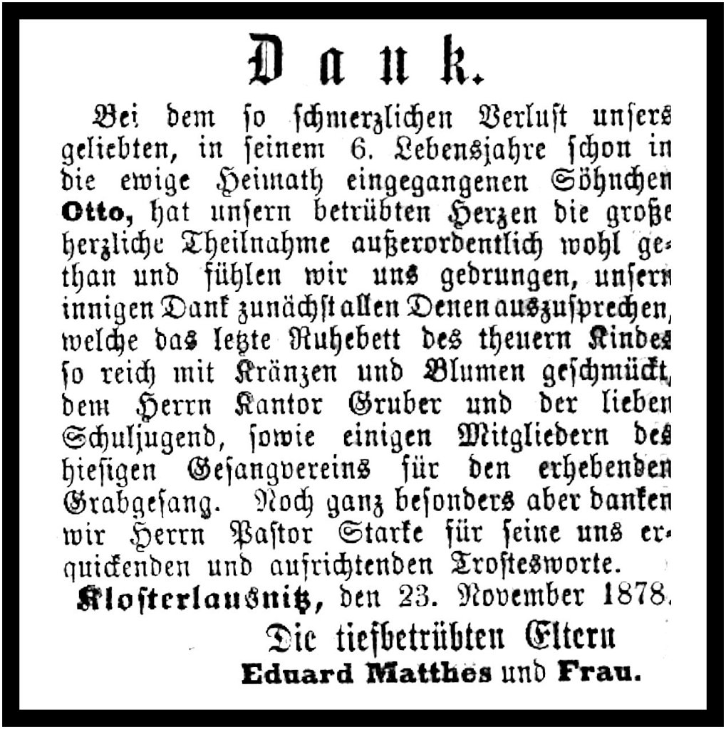 1878-11-23 Kl Trauer Matthes